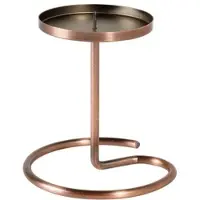 Duni GmbH Swirl 100 x 100 mm rustic metall, Metall