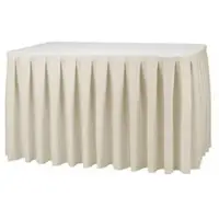 LTITEX Skirting Kellerfalte Ecru Miami 580 cm -