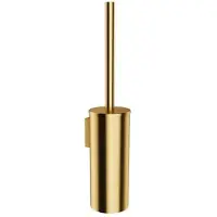 Omnires Modern Project hängende Toilettenbürste, gebürstetes Gold