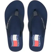 Tommy Hilfiger Pantoletten T3X8-34408-0058 Blau 27