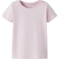 Name it Kurzarmshirt "NMFVIBBI SS TOP NOOS" Baumwollmischung, Kurzarm