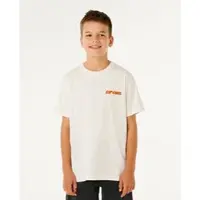 Rip Curl RipCurl Eternal Shred Logo Tee-boy bone (3021) 10