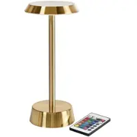 Duni GmbH LED-Lampe kabellos NOUR in Messing - Moderne Tischbeleuchtung | Packung (1 Stück)