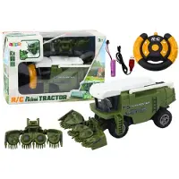 Wisam RC-Mähdrescher, ferngesteuerte Landwirtschaftsmaschine, grün