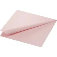 Duni GmbH Zellt.Serv.40x40 3lg 1/4 F. mellow rose | Packung (250 Servietten)