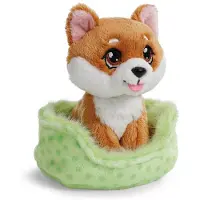 Nici Shiba Inu Hund Teddy 12 Cm Grün Kinder Grün One Size