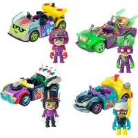 Orbico T-RACERS Glow Race-Serie Auto und Pilot Sammlerstücke Auto abnehmbar und mit austauschbaren Teilen MIX