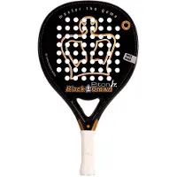 Black Crown Piton Junior Padelschläger Schwarz Junge Schwarz One Size