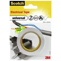 3M 4401WHT, 1 St?ck(e), Wei?, PVC, 6000 V, 10 m, 15 mm