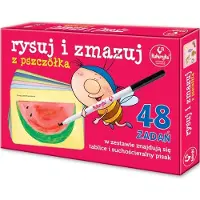 Kukuryku Rysuj i zmazuj z pszczółką