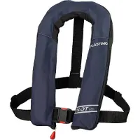 PLASTIMO Pilot 180 Rettungsweste Mit Gurtzeug Blau Blau One Size