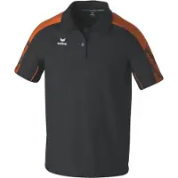 Erima Evo Star Poloshirt Schwarz/Orange