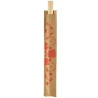 Duni GmbH Essstäbchen, 210 mm, Emoji Sakura Bambus 210 | Packung (100 Stück)