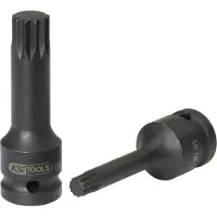 Ks Tools 911.0949, Steckschlüsselbuchse, Schwarz, 1 Kopf/Köpfe, 1/2", Metrisch, 9 mm