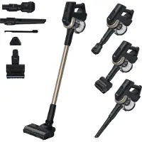 Hoover HF4P10P 011, Beutellos, Gold, Trocken, Schaum, Zyklonal, 3 Jahr(e)