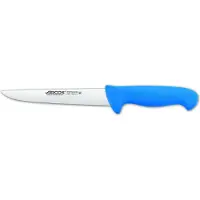 Arcos Metzgermesser Farbe - Prof 294723 Edelstahl Nitrum und mango ergonomische blaue Polypropylenklinge und 18 cm Klinge, Vitrine