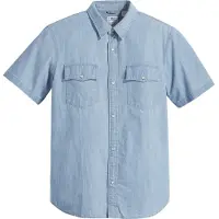 Levi's Short Sleeve Relaxed Fit Western Shirt Größe: XL | Casual hemden Outlet | Herren