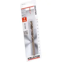 Kreator HSS-Kobalt-Metallbohrer Ø 7mm