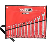 Ks Tools 518.0643, 6,7,8,9,10,11,12,13,14,15,17,19,22 mm, Silber, Stahl, 13 Stück(e)
