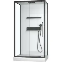 Aurlane CAB233, Schwarz, Weiß, 900 mm, 1150 mm, 2170 mm