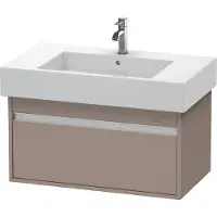 Duravit Waschtischunterschrank Ketho 80x45,5cm, bas. ma, 1 Ausz., wandhängend