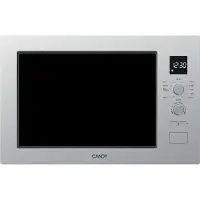 Candy CA38FL7NWXW, Integriert, Grill-Mikrowelle, 25 l, 850 W, Eingebautes Display, Tasten, Drehregler