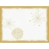 Duni GmbH Bio-Dunicel Servietten 30x40 cm, funkelnd weiß | Packung (100 Stück)