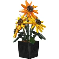 Mould King 24111 - Sonnenblumen im Topf ()
