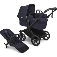 Bugaboo Donkey 6 Zwillingskinderwagen Deep Indigo Deep Indigo