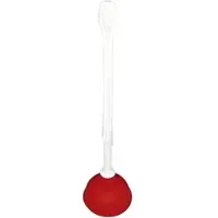 Haug Bürsten AUSGUSS-SAUGER M.WEIßEM KUNST- STOFFSTIEL,GUMMI,ø 135X515MM