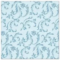 Papstar 50 Servietten "ROYAL Collection" 1/4-Falz 40 x 40 cm türkis