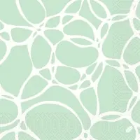 Duni GmbH Servietten 40x40 cm 3-lagig 1/4-Falz Ocean Mint | Packung (250 Stück)