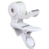 3M ScotchTM Clip & Twist Klebeband-Abroller C19, + Scotch MagicTM Unsichtbares Klebeband, 19 mm × 8,89 m Grau