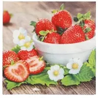 Papstar 20 Servietten, 33 cm x 33 cm 3-lagig 1/4-Falz Design Set 2