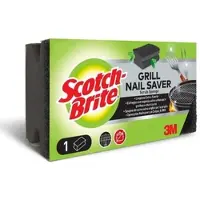 3M Scotch-Brite Grill Griffschwamm, 1 Stück pro Packung | Packung (1 Stück)