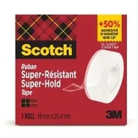 3M Scotch Super-Hold Secure Tape, 1 Rolle, 19 mm x 25,4 m