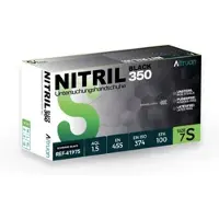 Altruan Nitril 350 Black, Einmalhandschuhe, schwarz XL