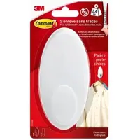 3M CommandTM Kleider-Haken, 17019-FGN | Packung (1 Stück)