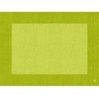 Duni GmbH Bio-Dunicel-Sets 30x40 Linnea kiwi - Umweltfreundliche Tischsets | Packung (100 Stück)