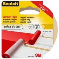 3M Scotch Teppichklebeband | Packung (1 Rolle)