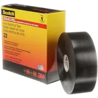 3M 3MTM Scotch 22 Vinyl Elektro-Isolierband Schwarz 50mm x 33m