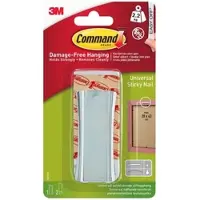 3M CommandTM Universal-Klebenagel 17047 | Beutel (4 Stück)