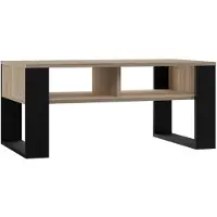Top E Shop Topeshop MODERN 2P SON CZ, Kaffeetisch, Rechteckige Form, 2 Bein(e), Sonoma-Eiche