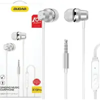 Dudao In-Ear Headset Mit Fernbedienung Und Mikrofon 3,5 Mm Mini Jack Weiss (X10 Pro Weiss)