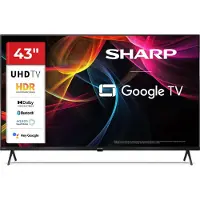 Sharp 43HL4265E, 109,2 cm (43"), 3840 x 2160 Pixel, LED, Smart-TV, WLAN, Schwarz