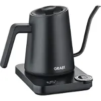 Graef GK502EU WasserkocherÜberhitzungsschutz Schwarz matt (GK502EU)