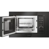 Candy CA20FMW7NB, Integriert, Grill-Mikrowelle, 20 l, 800 W, Eingebautes Display, Tasten, Drehregler