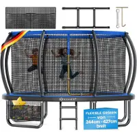 Kesser Trampolin Outdoor Gartentrampolin für Kinder & Erwachsene