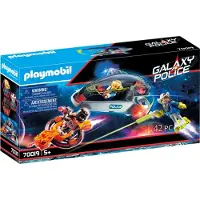 Playmobil City Life Galaxy Police-Glider, Spaceshuttle, 5 Jahr(e), Kunststoff, Mehrfarbig