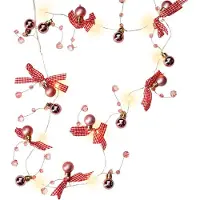 Goobay 60269, Lichterketten, Gold, Pink, Rot, Silber, Weiß, Kupfer, Baumwolle, Kunststoff, IP20, 10 Glühbirne(n), LED